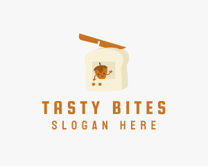 Loaf Sandwich Bread Logo