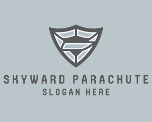 Industrial Business Shield  logo design