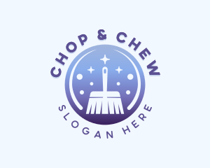 Mop Sanitation Cleaner Logo