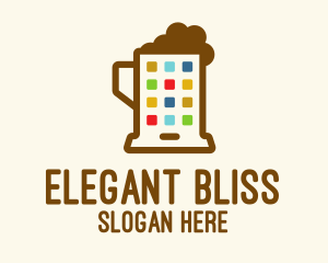 Draught Beer - Beer Phone App logo design