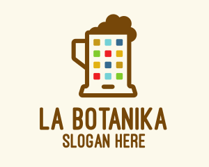Brewer - Beer Phone App logo design