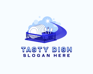 Kitchen Dish Rack logo design