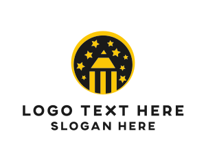Stationery - Art Pencil Stars logo design