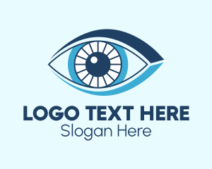 Visual - Optical Eye Clinic logo design