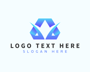 Industrial - Modern Business Letter A logo design