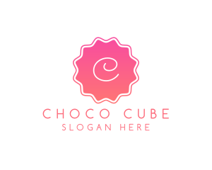 Dainty Gradient Stamp Logo