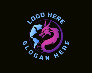 Beast - Dragon Realm Adventure logo design