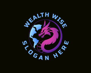 Icon - Dragon Realm Adventure logo design
