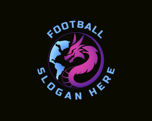 Global - Dragon Realm Adventure logo design