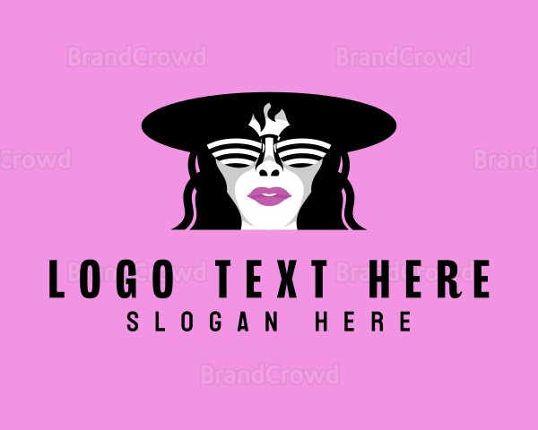 Woman Sunglasses Fashion Logo