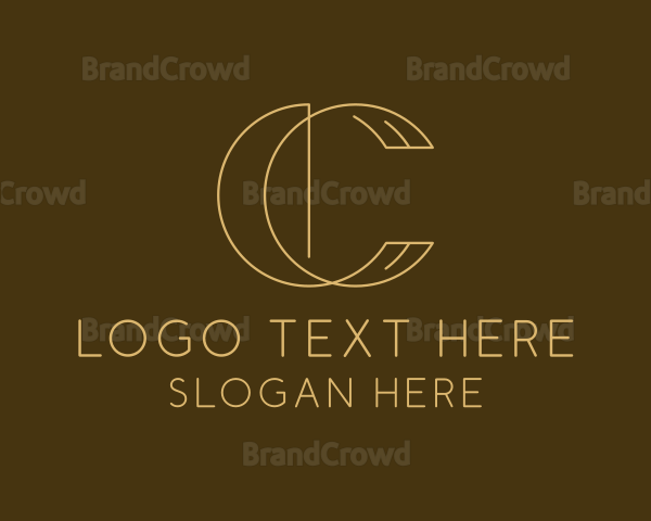 Geometric Business letter C Logo