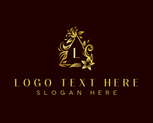 Cosmetic - Elegant Floral Boutique logo design