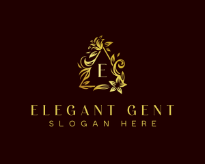 Elegant Floral Boutique logo design