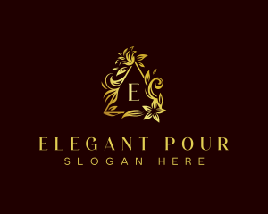 Elegant Floral Boutique logo design