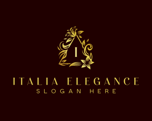 Elegant Floral Boutique logo design