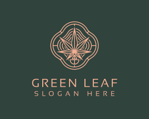 Marijuana - Marijuana Cannabis Leaf logo design