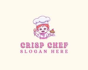 Pastry Chef Baker logo design