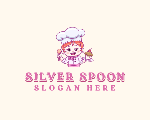 Pastry Chef Baker logo design