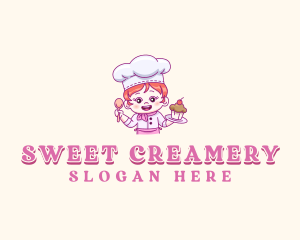 Pastry Chef Baker logo design