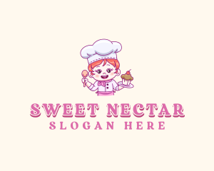 Pastry Chef Baker logo design