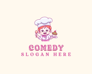 Cafeteria - Pastry Chef Baking logo design