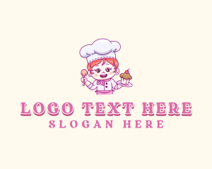 Cook - Pastry Chef Baking logo design