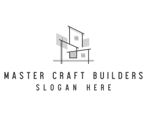Builder - Engineer Structure Builder logo design