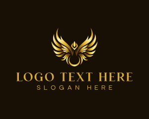 Heaven - Wings Angelic Luxury logo design