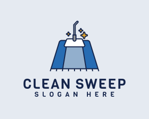 Vacuum - Clean Carpet Vacuum logo design