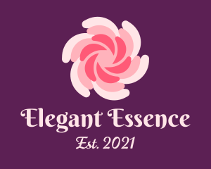 Spiral Floral SPA logo design