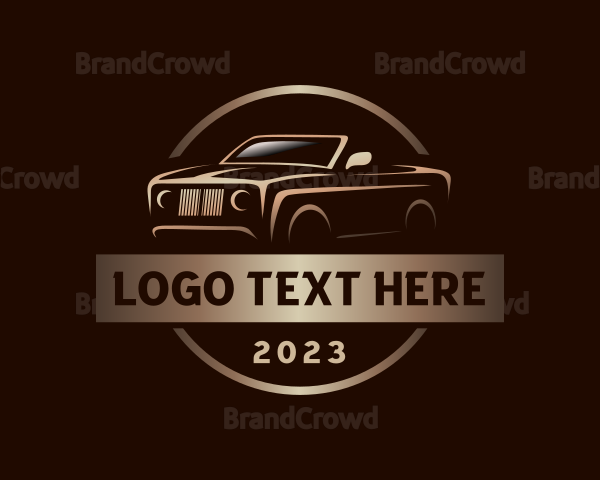 Retro Luxury Car Logo