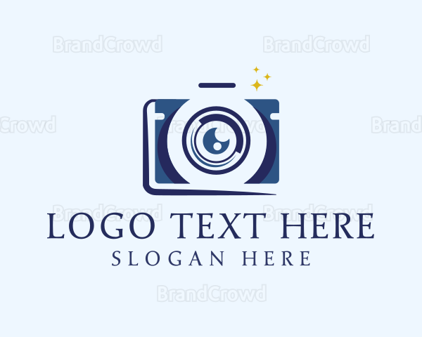 Camera Lens Photography Logo