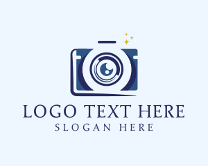 Cinematographer - Camera Lens Photography logo design