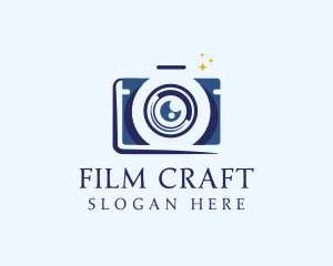 Cinematography - Camera Lens Photography logo design