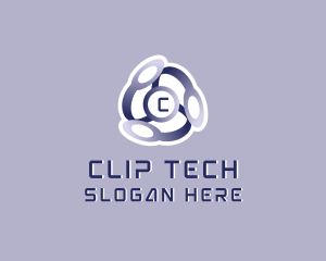 Cyber Tech AI logo design