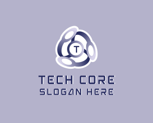 Cyber Tech AI logo design