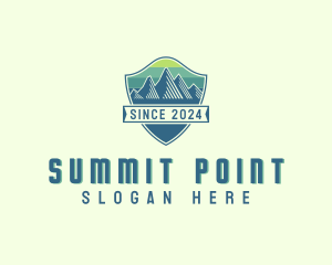 Mountain Summit Hiking logo design