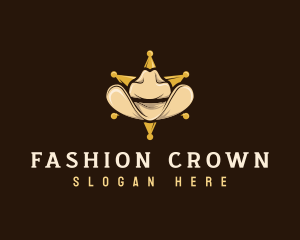 Hat - Cowboy Sheriff Hat logo design