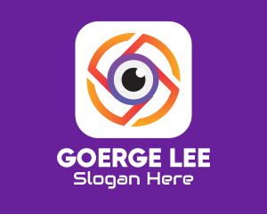 App - Surveillance Eye App logo design