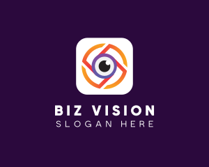 Surveillance Eye App logo design