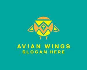 Avian Bird Eyewear logo design