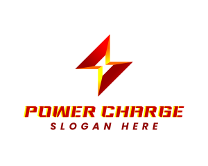 Lightning Electrical Power logo design