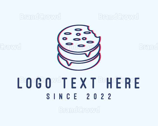 Cookie Snack Glitch Logo