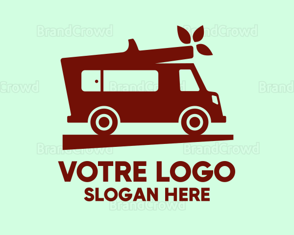 Simple Moving Van Logo