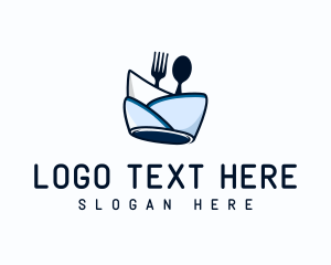 Fork - Culinary Cook Hat logo design