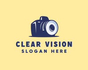 Lens - Photography Camera Lens logo design