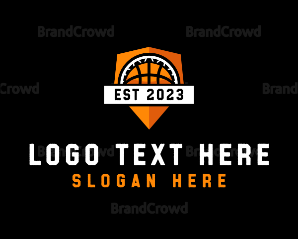 Basketball Varsity Sports Logo