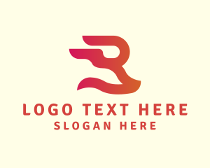 Digital Marketing - Financial Tech Letter R logo design