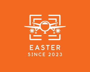Pilot - Airplane Aviation Coder logo design