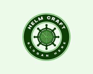 Helm - Helm Wheel Radar logo design